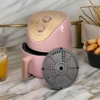 Fritadeira Air Fryer Home Land 4l - Coloridas Cor Rosa