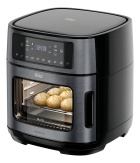 Fritadeira Elétrica Air Fryer Oven Black INOX WAP WAOD2 12 Litros 4 em 1 Porta com Abertura Lateral e Removível 1800W