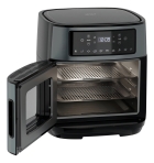 Fritadeira Elétrica Air Fryer Oven Black INOX WAP WAOD2 12 Litros 4 em 1 Porta com Abertura Lateral e Removível 1800W