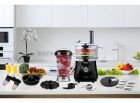 Multiprocessador C/batedeira 12 Em 1 Turbo 1000w Philco cor preto