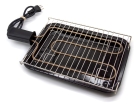 Churrasqueira Elétrica Grill Esmaltada Portátil Preta
