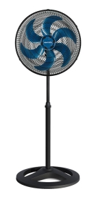 Ventilador Osc Coluna Turbo 6p 50cm Azul Premium Cor da estrutura Preto