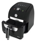 Fritadeira Air Fryer 5 Litros Com Cesta Antiaderente Removível Aviso Sonoro E Desligamento Automático Frita Sem Óleo Com Circulação De Ar Quente Em 200°c Timer 1900wts De Potência E Itatiaia