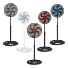 Ventilador De Coluna 40cm Turbo 6 Pás Oscilante Bronze Ventisol