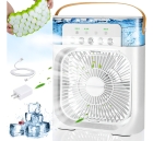 Ventilador Portátil Umidificador De Ar Climatizador Usb