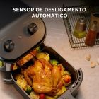 Fritadeira Air Fryer 8,5l Widemax Com Cesto Antiaderente Blackstone, 1900w Midea