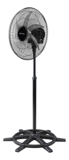 Ventilador Osc Coluna 50cm Steel Ventisol 6 Pás Cor da estrutura Preto Cor das pás Preto Diâmetro 50 cm Frequência 60 Hz Material das pás Plástico