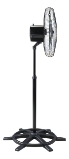 Ventilador Osc Coluna 50cm Steel Ventisol 6 Pás Cor da estrutura Preto Cor das pás Preto Diâmetro 50 cm Frequência 60 Hz Material das pás Plástico