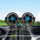 Mini Ventilador Carro Automotivo Portatil 12v Ponta Material Diâmetro 12 cm