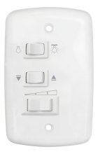 Ventilador de teto Ventex Yris Silencioso, Ventilador de Teto com 3 pás de Plástico preto estrutura preto, 1.015m de diâmetro