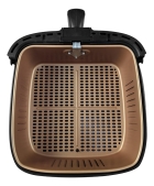 Air Fryer Philco 9l 2000w Cesto Quadrado Gold Paf90b Cor Preto