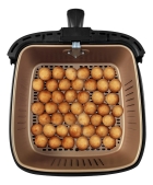 Air Fryer Philco 9l 2000w Cesto Quadrado Gold Paf90b Cor Preto