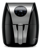 Fritadeira Air Fryer Britânia Bfr41pi Digital Inox 1500w Cor Preto