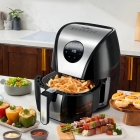 Fritadeira Air Fryer Britânia Bfr41pi Digital Inox 1500w Cor Preto