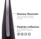 Kit 2 Ventilador Repelente De Insetos Mori Diâmetro 39 Cm Estrutura Preto