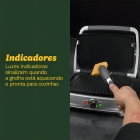 Grill Compacto Chapa E Panini Press Cuisinart Cor Cinza