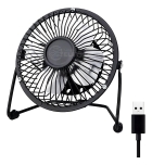 Ventilador Portátil Ultra Silencioso Articulável Ajustavel