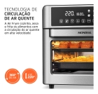 Fritadeira Air Fryer Forno Oven Digital 25L Mondial AFO-25L-BI