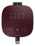 Air Fryer Fritadeira Electrolux 5,6l Cinza 1400w Eaf41 Bordô