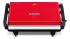 Grill Compact Uno Anti Aderentes Vermelho - Arno