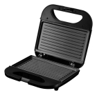 Sanduicheira Grill Amvox Ams 500 Black Antiaderente de Aço Inoxidável