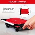 Grill Compact Uno 760W C/ Placas Anti Aderentes Vermelho - Arno