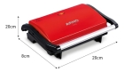 Grill Compact Uno 760W C/ Placas Anti Aderentes Vermelho - Arno