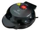 Mini Máquina de Waffles Grill Panqueca Elétrica Cor Preto Obsedo OB117 OB118