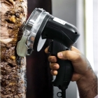 Fatiador Churrasco Elétrico Profissional Lâmina 110v Kebab Cor Preto