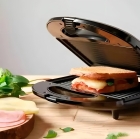 Sanduicheira Elétrica Antiaderente Homeland Cor Preto