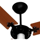 Ventilador Teto Ventura 3 Pás 3 Velocidades Ventidelta Estrutura Preto Pás Mogno Diâmetro 95 " Frequência 50 Hz Material das pás MDF
