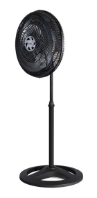 Ventilador de Coluna 40cm Ventisol Turbo 6 Pás Oscilante e Altura ajustável Cor Preto