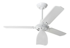 Ventilador de Teto Loren Sid Lumi M3 Branco 3 Velocidades com 3 Pás Pas MDF Brancas