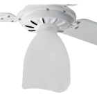 Ventilador de Teto Loren Sid Lumi M3 Branco 3 Velocidades com 3 Pás Pas MDF Brancas