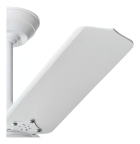 Ventilador de Teto Loren Sid Lumi M3 Branco 3 Velocidades com 3 Pás Pas MDF Brancas