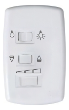 Ventilador De Teto Loren Sid Lumi M3 3 Pás Cor Mogno 127 v Cor da estrutura Preto