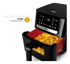 Fritadeira Air Fryer Philco PAF65 6,5l Visor Glass 1700W