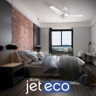 Ventilador de Teto Aliseu Jet Eco Com Controle Remoto Branco