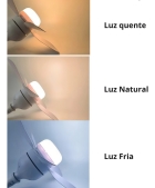 Ventilador De Teto Lâmpada Led Controle Bocal E27 Potente