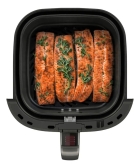 Air Fryer Electrolux Rita Lobo 5,6l 8 Receitas Pré-sugeridas Timer 60 Minutos Desligamento Automático Cesto Removível Antiaderente 1400w Cinza Eaf40
