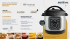 Panela De Pressão Britânia Multifuncional Bpp01pi -