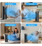 Ventilador De Coluna Ventilador Silencioso Com Controle Remo