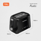 Tostador de Pães Pratic, Mondial, 700W - T-18