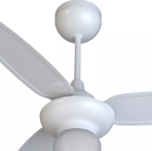 Ventilador De Teto Ventisol Wind Inverter Com Controle 96cm Branco