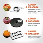Multiprocessador Turbo Chef 9 em 1 Mondial 1000W MPN-01-BF