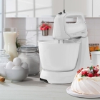 Batedeira Mini Chef Portátil 400w Com 2 Tigelas De 4l