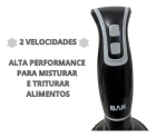 Liquidificador Portatil / Mixer 3x1 Mult Processador 110v