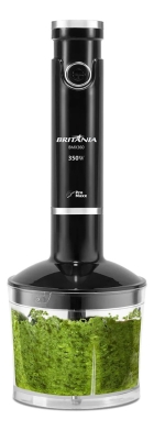 Mixer Bmx360 2 Em 1 350w Com Lâminas Pro Maxx Preto Britânia