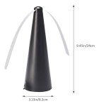 Ventilador De Mesa Anti Moscas Repelente Insetos Portátil