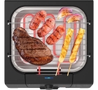 Churrasqueira Elétrica Cadence Short Grill Cor Inox e Preto GRL 805